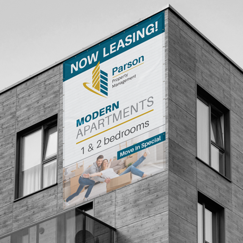Hi-Def Mesh Banner